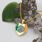 Irish Celtic FC Customizable Heart Pendant - Urban Celt