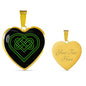 Personalized Celtic Love Heart Necklace - Urban Celt