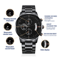 To My Man - I Love You - Personalized Watch - Urban Celt