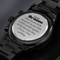 To My Groom Wedding Day Gift Watch - Urban Celt