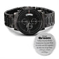 To My Groom Wedding Day Gift Watch - Urban Celt