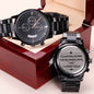To Future Husband Customized Chronograph Watch - Urban Celt