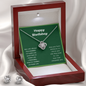 Irish Birthday Blessing Celtic Love Knot Earring & Necklace Set - Urban Celt