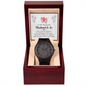 To My Husband to Be - Wooden Watch - Urban Celt