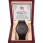 To My Husband to Be - Wooden Watch - Urban Celt