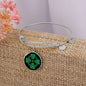 Personalized Celtic Cross Adjustable Bangle - Urban Celt
