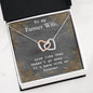 To My Farmer Wife Love Hearts Necklace - Urban Celt