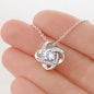 To My Farmer Wife Love Knot Necklace - Urban Celt