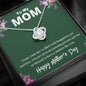 To My Mom - Mother's Day Celtic Love Knot Necklace - Urban Celt