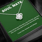 To My Soul Mate Celtic Love Knot Necklace - Urban Celt