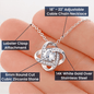 To My Granddaughter Celtic Love Knot Necklace - Urban Celt