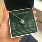To My Granddaughter Celtic Love Knot Necklace - Urban Celt
