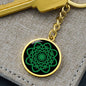 Celtic Knot Pattern Engraved Keychain - Urban Celt