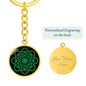 Celtic Knot Pattern Engraved Keychain - Urban Celt