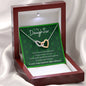 To My Daughter Irish Blessing Hearts Necklace - Urban Celt