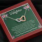 To My Daughter Forever and Always Hearts Necklace - Urban Celt