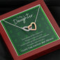 To My Daughter Irish Blessing Hearts Necklace - Urban Celt