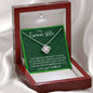 To My Farmer Wife - Never Forget That I Love You Necklace - Urban Celt