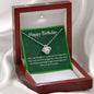 Irish Birthday Blessing Celtic Love Knot Necklace - Urban Celt
