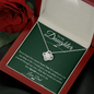 To Daughter from Dad Love Knot Necklace - Urban Celt