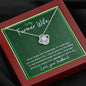 To My Farmer Wife - Never Forget That I Love You Necklace - Urban Celt