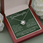 To My Granddaughter Celtic Love Knot Necklace - Urban Celt