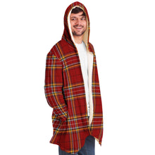 Load image into Gallery viewer, Red Tartan Hooded Cloak - Urban Celt