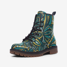 Load image into Gallery viewer, Tribal Mandala Vegan Leather Boots - Urban Celt