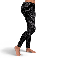 Load image into Gallery viewer, Celtic Vibes Premium Leggings - Urban Celt