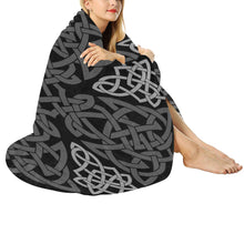 Load image into Gallery viewer, Celtic Spirit Circular Fleece Blanket - Urban Celt