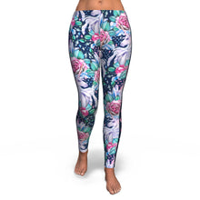 Load image into Gallery viewer, Unicorn Roses Leggings - Urban Celt