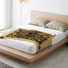 Load image into Gallery viewer, Baroque Skull Fleece Blanket - Urban Celt