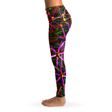 Load image into Gallery viewer, Psychedelic Leaves Leggings - Urban Celt