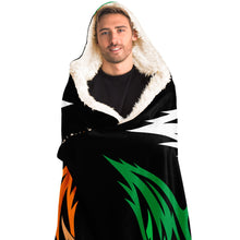 Load image into Gallery viewer, Celtic Birds Of Prey Hooded Blanket - Urban Celt