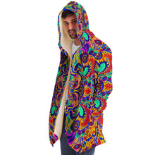 Load image into Gallery viewer, Funky Psychedelic Fleece Lined Cloak - Urban Celt
