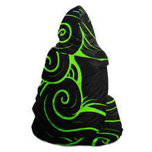 Load image into Gallery viewer, Celtic Waves Hooded Blanket - Urban Celt
