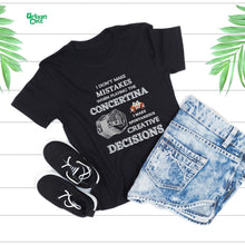 Load image into Gallery viewer, I Don't Make Mistakes Playing Concertina T-shirt - Urban Celt