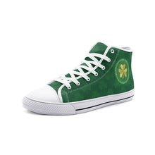 Load image into Gallery viewer, Irish Shamrock High Top Canvas Shoes - Urban Celt