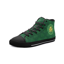 Load image into Gallery viewer, Irish Shamrock High Top Canvas Shoes - Urban Celt