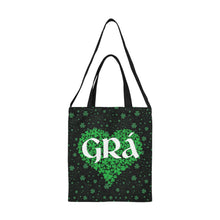 Load image into Gallery viewer, Grá Irish Love Shamrock Tote Bag - Urban Celt