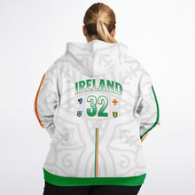 Load image into Gallery viewer, Plus Size Ireland 32 Zip Hoodie - Urban Celt