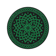 Load image into Gallery viewer, Celtic Mandala Circular Fleece Blanket 60" - Urban Celt