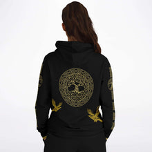 Load image into Gallery viewer, Modern Celtic Tree of Life Hoodie - Urban Celt