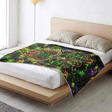 Load image into Gallery viewer, Cannabeast Microfiber Fleece Blanket - Urban Celt