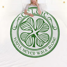 Load image into Gallery viewer, Celtic - You'll Never Walk Alone Circular Blanket - Urban Celt