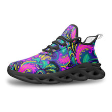 Load image into Gallery viewer, Floral Abstract Bounce Sneakers - Urban Celt