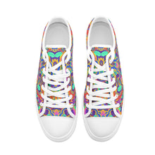 Load image into Gallery viewer, Funky Floral Canvas Shoes - Urban Celt