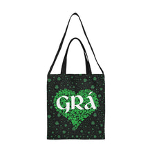 Load image into Gallery viewer, Grá Irish Love Shamrock Tote Bag - Urban Celt