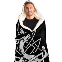 Load image into Gallery viewer, Viking Dragon Hooded Blanket - Urban Celt