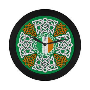 Celtic Cross Wall clock